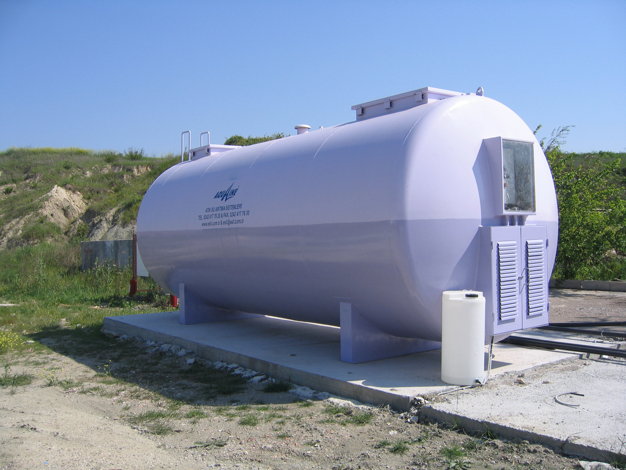 AQUALİNE BİYOLOJİK PAKET ATIKSU ARITMA